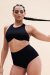 Lunalae Zoey Top Bralette Corto Nero XS