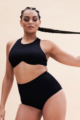 Lunalae Zoey Top Bralette Corto Nero M