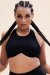 Lunalae Zoey Top Bralette Corto Nero XL
