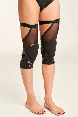 Paradise Chick Ginocchiere Sticky Polecious Nero XL