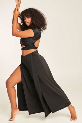 Paradise Chick Polecious Pantaloni - Nero XS