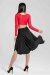 i-Style Gonna Midi con Pantaloncino Dolly Nero