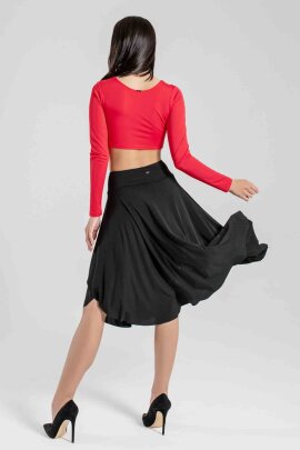 i-Style Gonna Midi con Pantaloncino Dolly Nero M