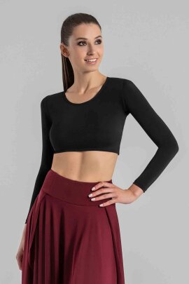 i-Style Top Butterfly Nero XS