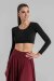 i-Style Top Butterfly Nero S