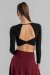 i-Style Top Butterfly Nero L