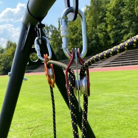 PoleSports Sistema di Carrucole per Aerial Rig fino a 5,5 m Aerial Rig PRO e Aerial Rig LIGHT