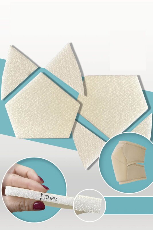i-Style Imbottiture Rimovibili Per Ginocchiere Kiss 6 pz
