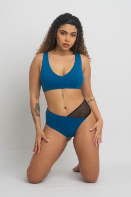 Zasha Polewear Shorts Zoey Vita Bassa Blu XS