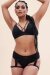 Lunalae Shorts A Vita Bassa Cora Nero XS