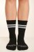 Paradise Chick Supreme Poledance Calzini Nero