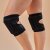Lunalae Ginocchiere Appiccicose dal Look Slanciato Nero