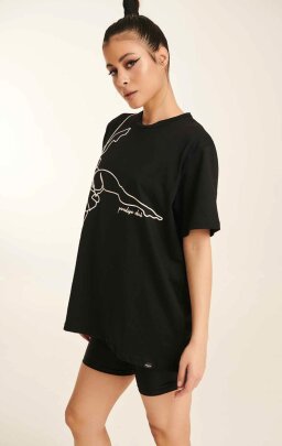 Paradise Chick Supreme Pole Dancer T-Shirt Nero XL/XXL