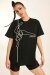 Paradise Chick Supreme Pole Dancer T-Shirt Nero XL/XXL