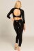 Paradise Chick Leggings Superhero Ultra Grip Leopardato Nero S