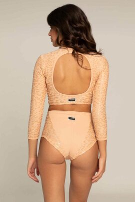 Paradise Chick Shorts Superhero Ultra Grip Leopardato...