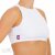 PoleFit Top Corto Accollato XS Bianco