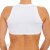 PoleFit Top Corto Accollato XS Bianco
