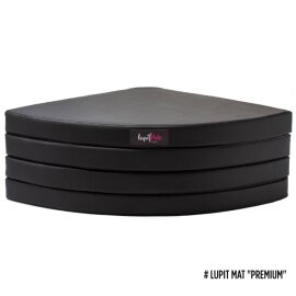 Tappetino da Pole Dance per Palo Lupit PREMIUM Ø 150 cm Nero