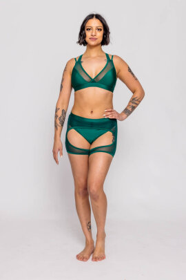 AMBR Designs Frame Highs Shorts Smeraldo M