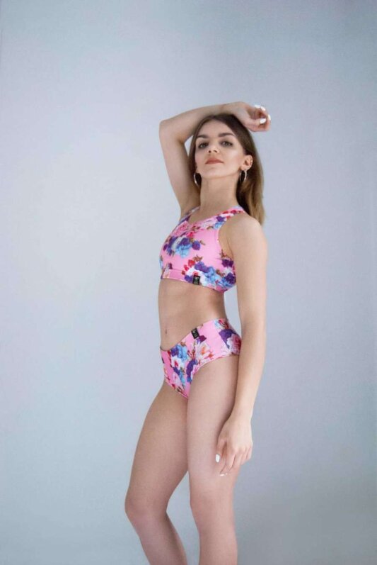 Pole Addict Top Peony