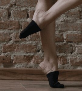 Rolling Calze Con Dita Separate Nero