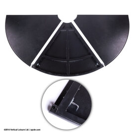 X-Pole Stage Piastre Base 3 Pezzi senza Logo B-Stock
