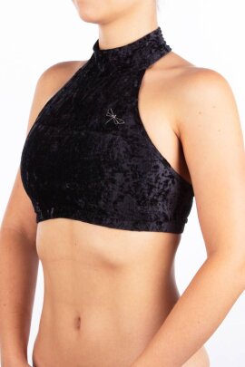 Dragonfly Top Lisette Velluto Nero S