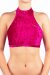 Dragonfly Top Lisette Velluto Rosa L